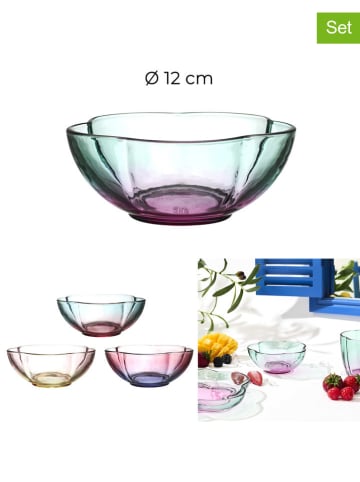 Summertime Miseczki deserowe (3 szt.) - Ø 12 cm (produkt niespodzianka)