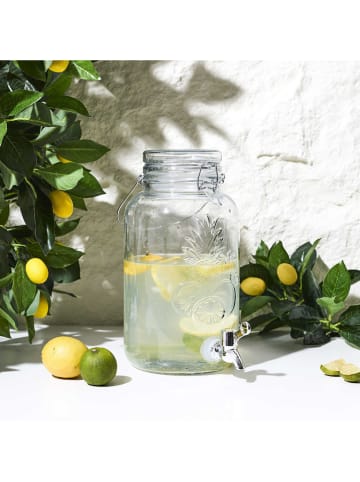 Summertime Drankdispenser transparant - 4 l