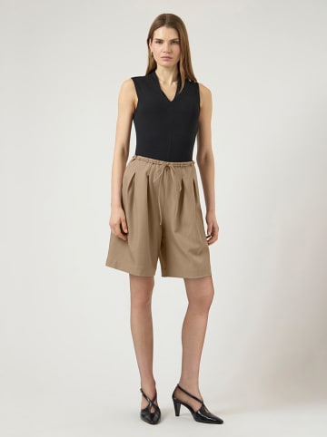 YAS Bermudas in Taupe