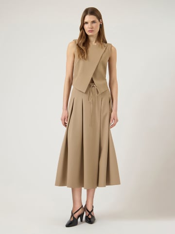 YAS Weste in Taupe