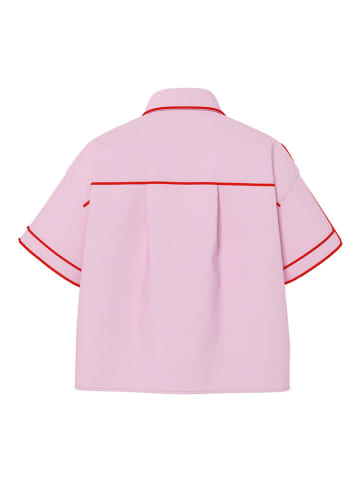 YAS Bluse in Rosa/ Rot