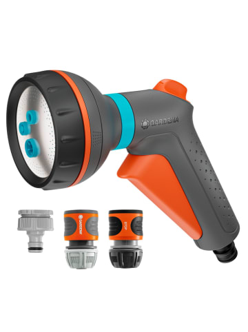 Gardena Multifunctionele kop “Starter” grijs/oranje