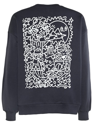 Blue Effect Sweatshirt donkerblauw