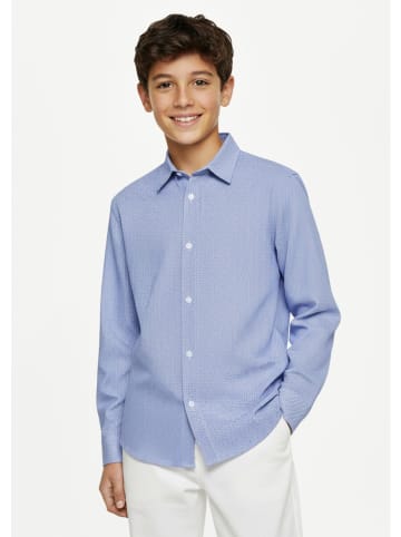 Blue Effect Hemd in Lila