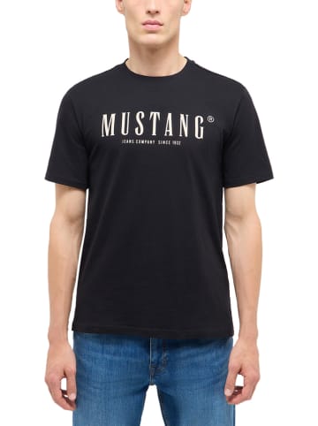 Mustang Shirt "Austin" in Schwarz