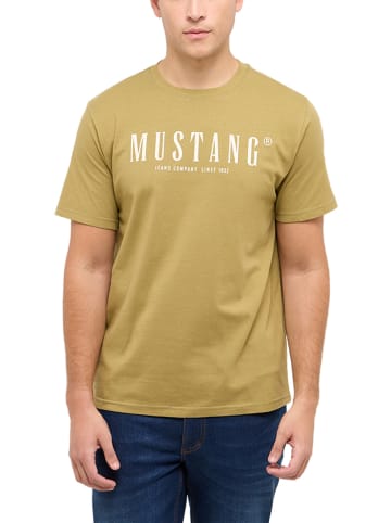 Mustang Shirt "Austin" in Khaki