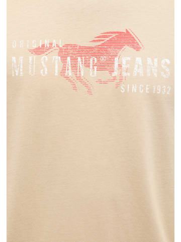 Mustang Shirt "Austin" beige
