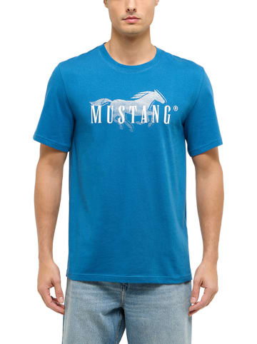 Mustang Shirt "Austin" in Blau