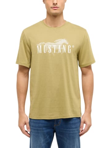 Mustang Koszulka "Austin" w kolorze khaki