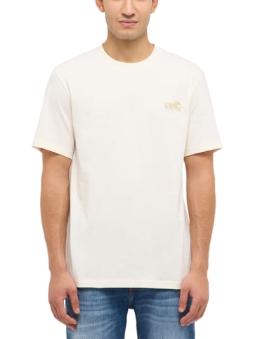 Mustang Shirt "Austin" in Creme