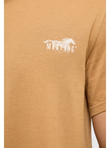 Mustang Shirt "Austin" lichtbruin