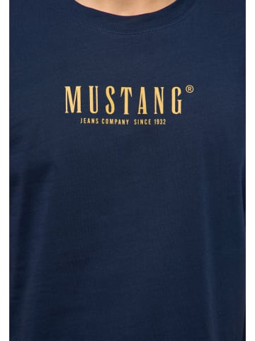 Mustang Shirt "Austin" donkerblauw