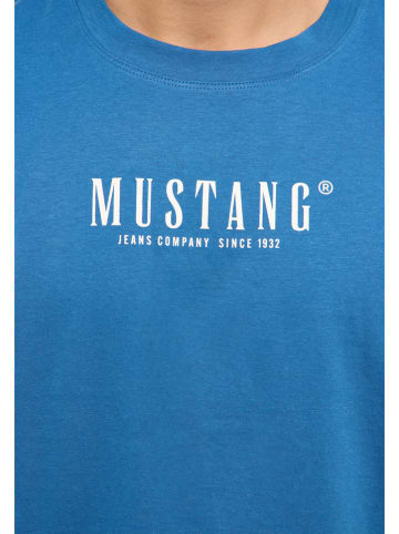Mustang Shirt "Austin" blauw