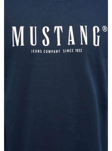 Mustang Longsleeve "Asheville" donkerblauw