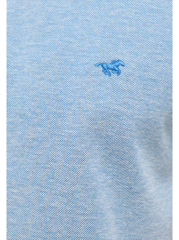 Mustang Poloshirt "Palco" in Hellblau