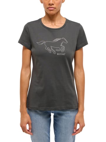 Mustang Shirt "Loa" antraciet
