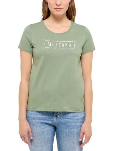 Mustang Shirt "Alma" groen