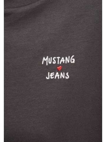 Mustang Koszulka "Monroe" w kolorze antracytowym