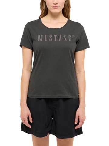 Mustang Koszulka "Alma" w kolorze antracytowym