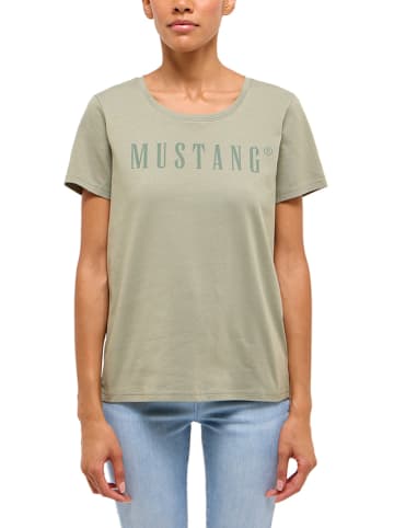 Mustang Shirt "Alma" in Grün