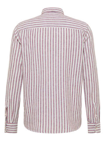 Mustang Blouse "Rawlins" rood/blauw