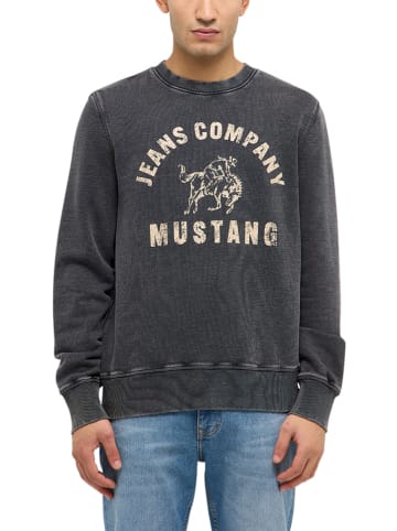Mustang Bluza "Clio" w kolorze antracytowym