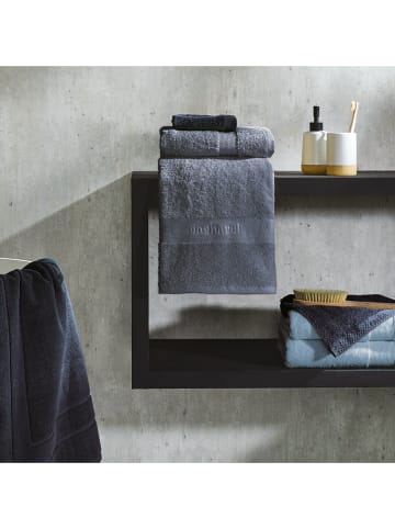 Cacharel 4er-Set: Waschhandschuhe in Hellblau