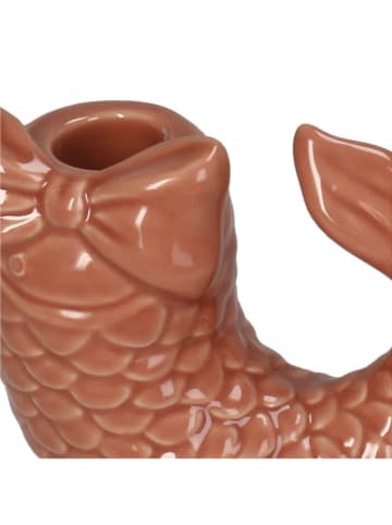 Kersten Kerzenhalter ''Fish'' in Orange - (B)12,5 x (H)9,7 x (T)5,5 cm