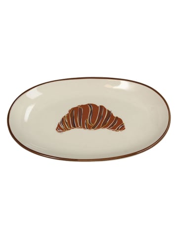 Kersten Półmisek "Croissant" w kolorze kremowo-jasnobrązowym - 21 x 12,5 cm