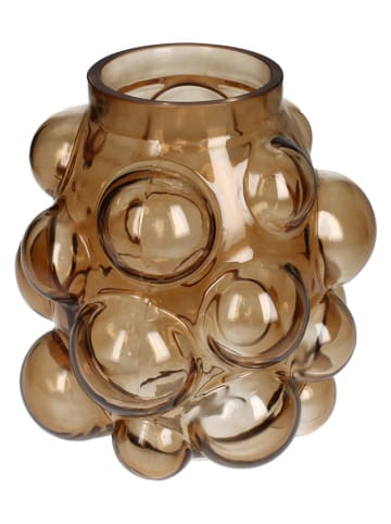 Kersten Vaas ''Bubbles'' lichtbruin - (H)20 x Ø 18,5 cm