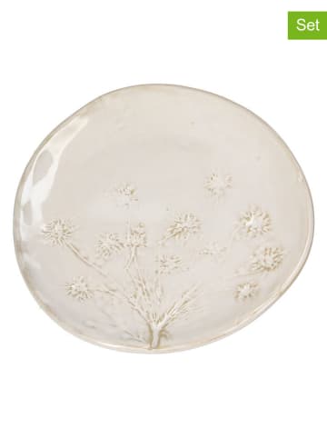 Kersten Talerze (2 szt.) w kolorze białym na pieczywo - 14 x 1,5 x 13,5 cm