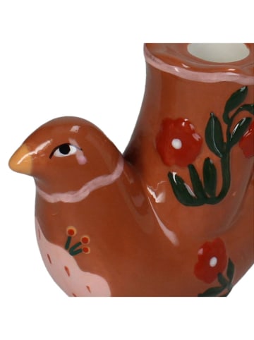 Kersten Kerzenhalter ''Bird'' in Hellbraun - (B)16 x (H)14 x (T)6 cm