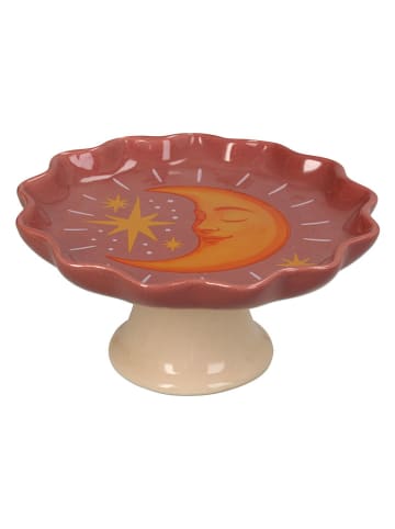 Kersten Etagere ''Moon'' in Rot - (H)8 x Ø 15,5 cm