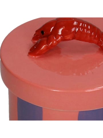 Kersten Pojemnik "Lobster" w kolorze czerwono-fioletowym - wys. 13,4 x Ø 12,4 cm