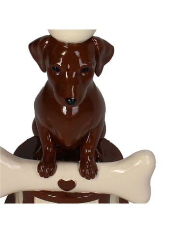 Kersten Kerzenhalter ''Dachshund'' in Braun - (B)11,5 x (H)21,5 x (T)10,5 cm