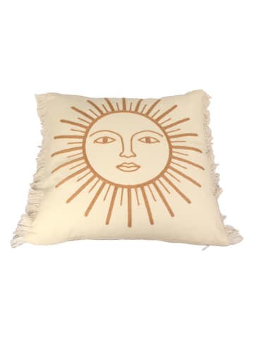 Kersten Kissen ''Sun'' in Beige - (L)45 x (B)45 cm
