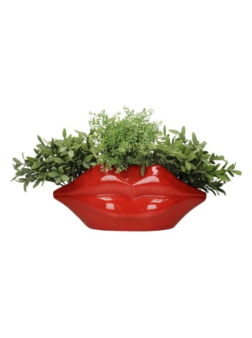 Kersten Doniczka "Lips" w kolorze czerwonym - 49 x 23 x 21 cm