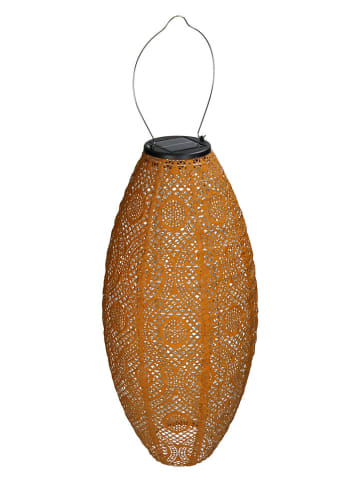 Kersten Solarny lampion LED w kolorze musztardowym - wys. 45 x Ø 20 cm