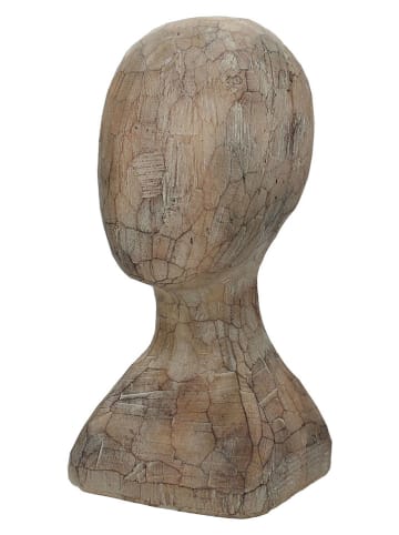 Kersten Dekofigut ''Head'' in Hellbraun - (B)14 x (H)30 x (T)16 cm