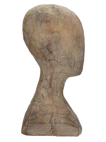 Kersten Decoratief figuur ''Head'' lichtbruin - (B)14 x (H)30 x (D)16 cm