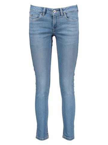 Pepe Jeans Spijkerbroek "Pixie" - skinny fit - lichtblauw