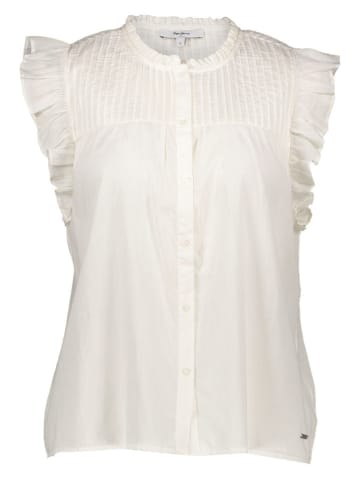 Pepe Jeans Bluse in Weiß