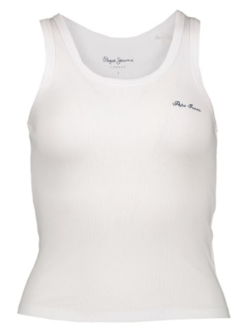 Pepe Jeans Top w kolorze białym