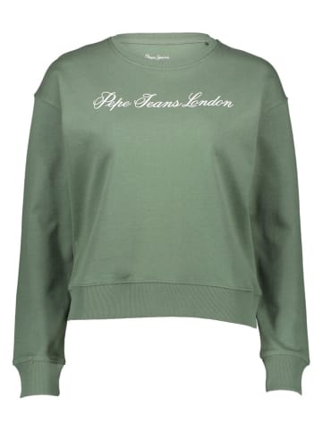 Pepe Jeans Bluza w kolorze zielonym