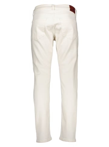 Pepe Jeans Spijkerbroek "Stanley" - tapered fit - wit