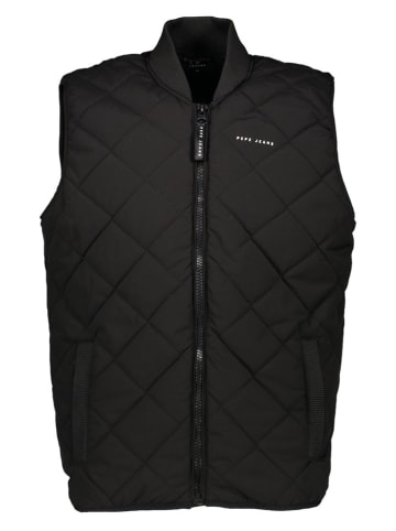 Pepe Jeans Steppweste in Schwarz