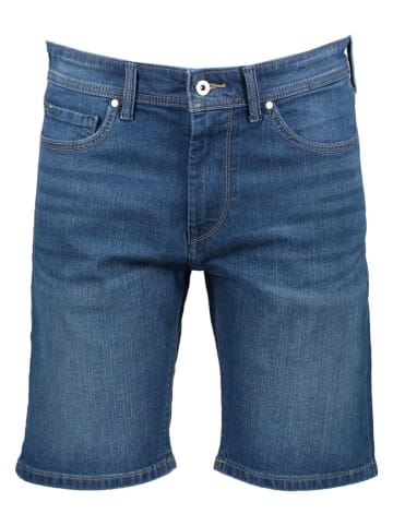 Pepe Jeans Bermudy dżinsowe "Hatch" w kolorze niebieskim