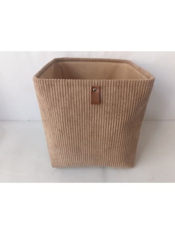 Ornami Kosz w kolorze jasnobrązowym - 31 x 31 x 31 cm