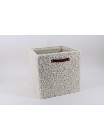 Ornami Kosz w kolorze białym - 31 x 31 x 31 cm