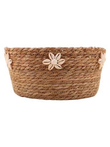 Ornami Koszyk w kolorze jasnobrązowym - wys. 13 x Ø 27 cm